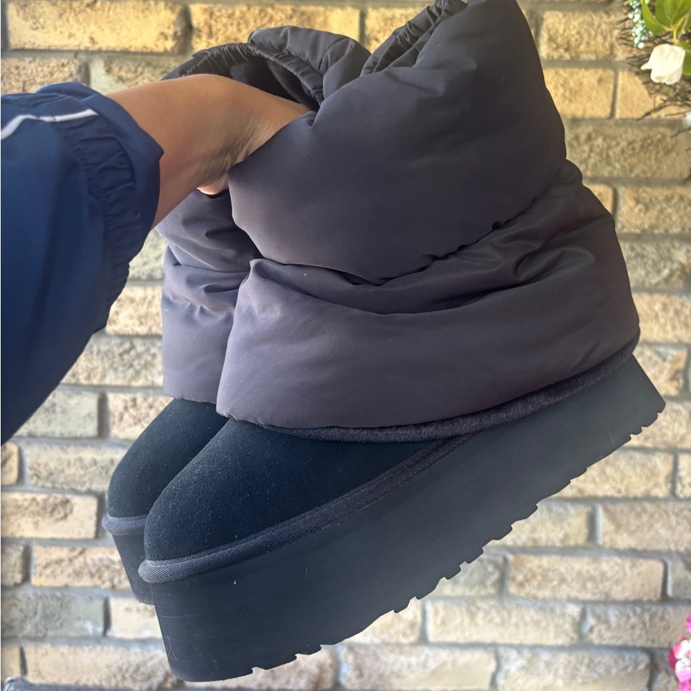 UGG Black Winter & Rain Boots